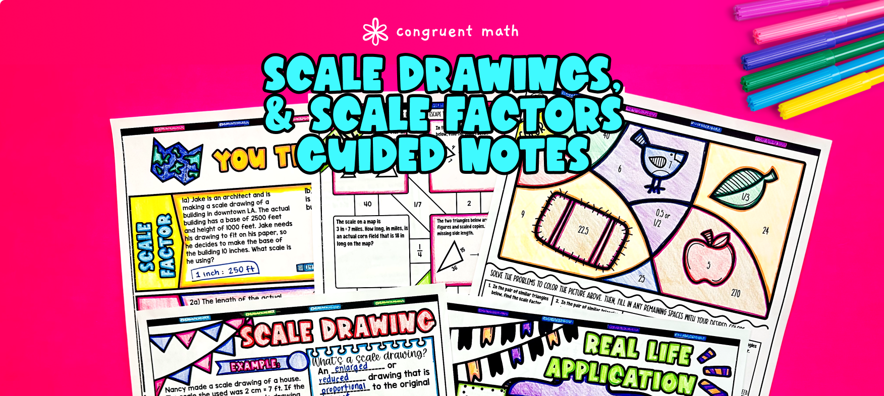 Scale Factors and Scale Drawings Guided Notes